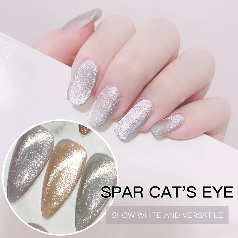 BOJUN 5DTA15 | Silver Galaxy Cat Eye Pigment Powder(23μm~60μm)